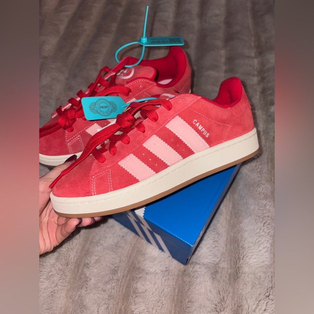 NWT Adidas Campus 00s in Red and Pink